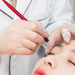 7MM Handmade Embroidery Pen, Alloy Embroidery Pen, Embroidery Fogging Pen, Divine Needle Eyebrow, Factory Direct Sale, Labeling Available