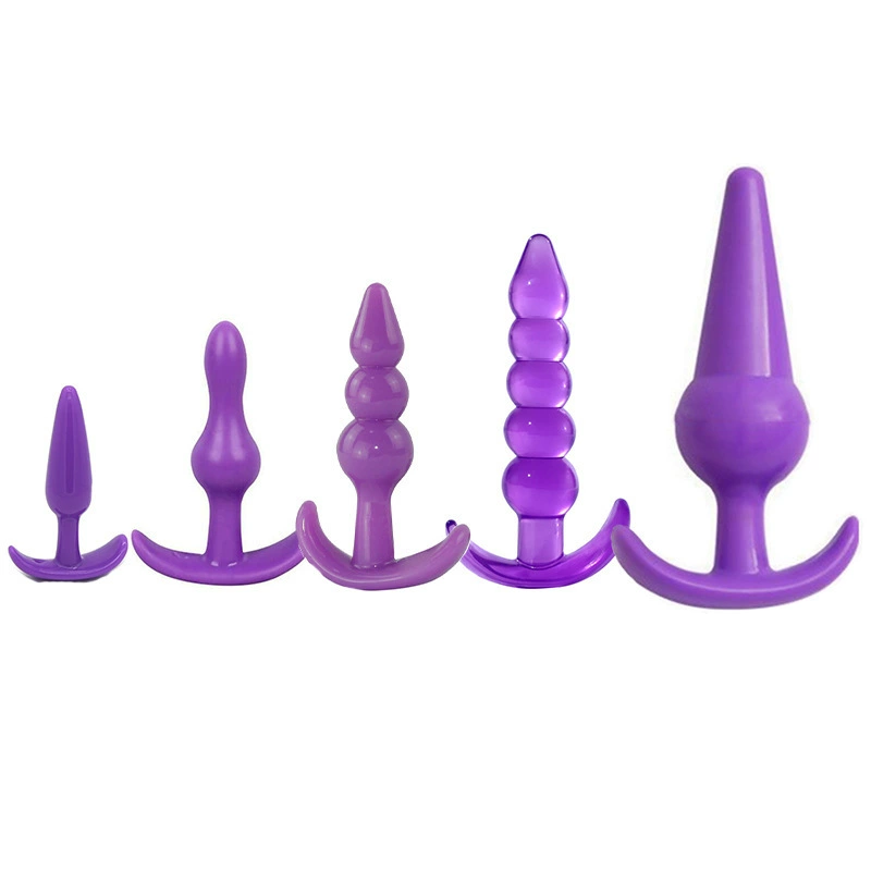 Продукты для взрослых Silicone на заднем дворе два-три жемчужины анальный plugs пальцевой анальный пробка анальный бисер бисер cannon оптовая продажа