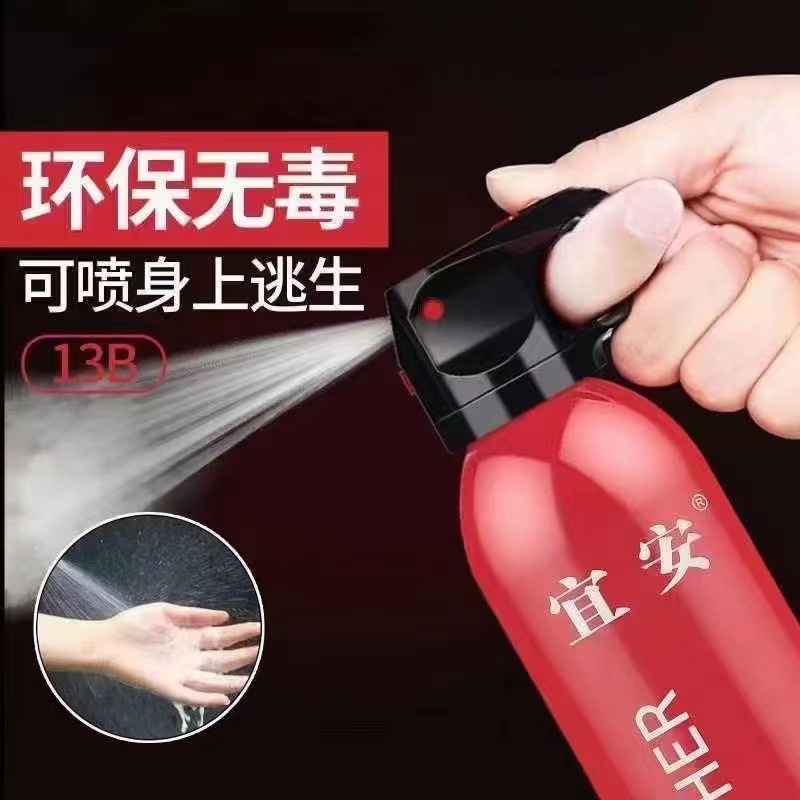 차량 장착 간단한 물 기반 소화기 소형 휴대용 차량 내부 보호 화재 소화 장비 개인 차량