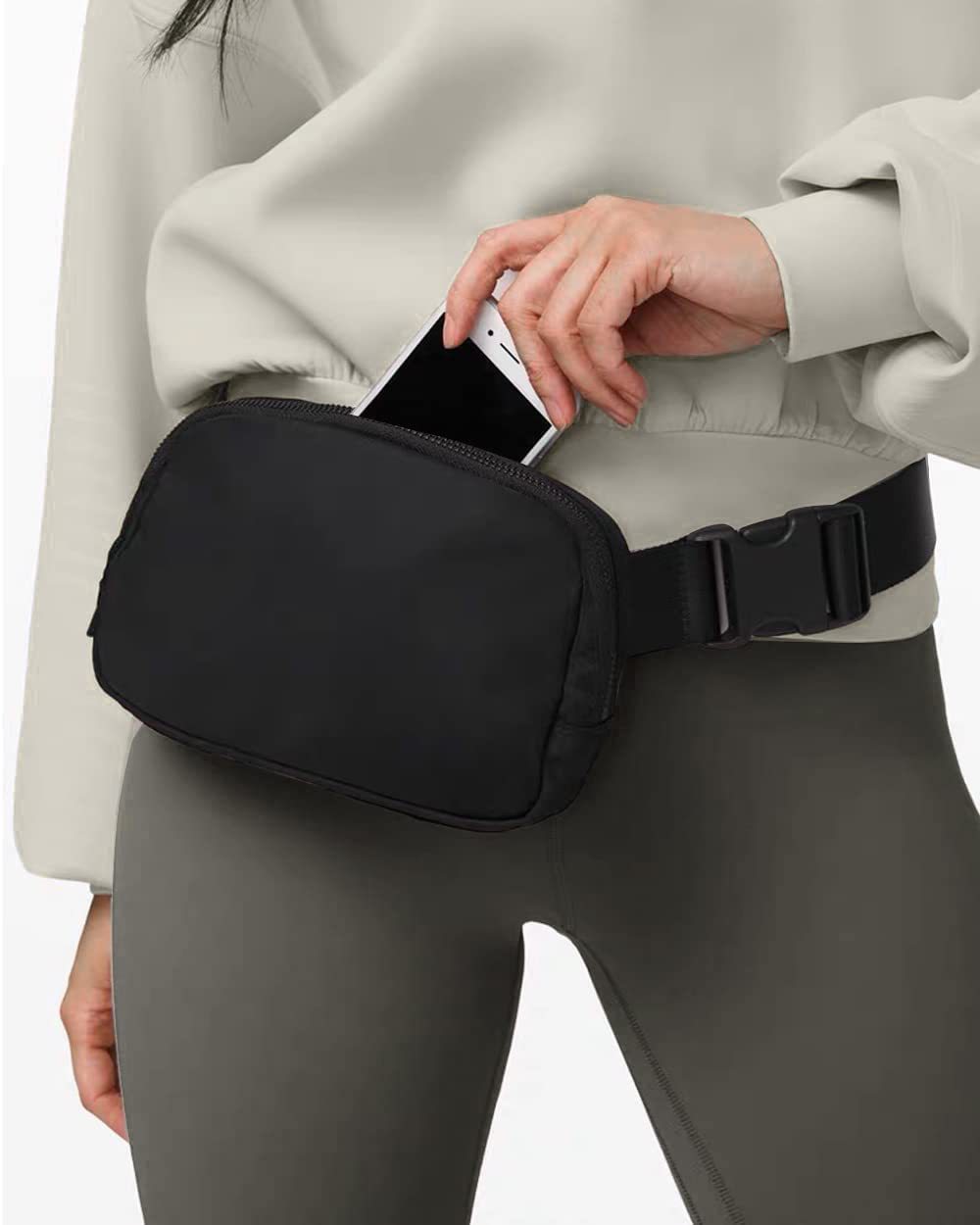 Women's with adjustable waistband, fashionable running and hiking waist bag_voghion.com