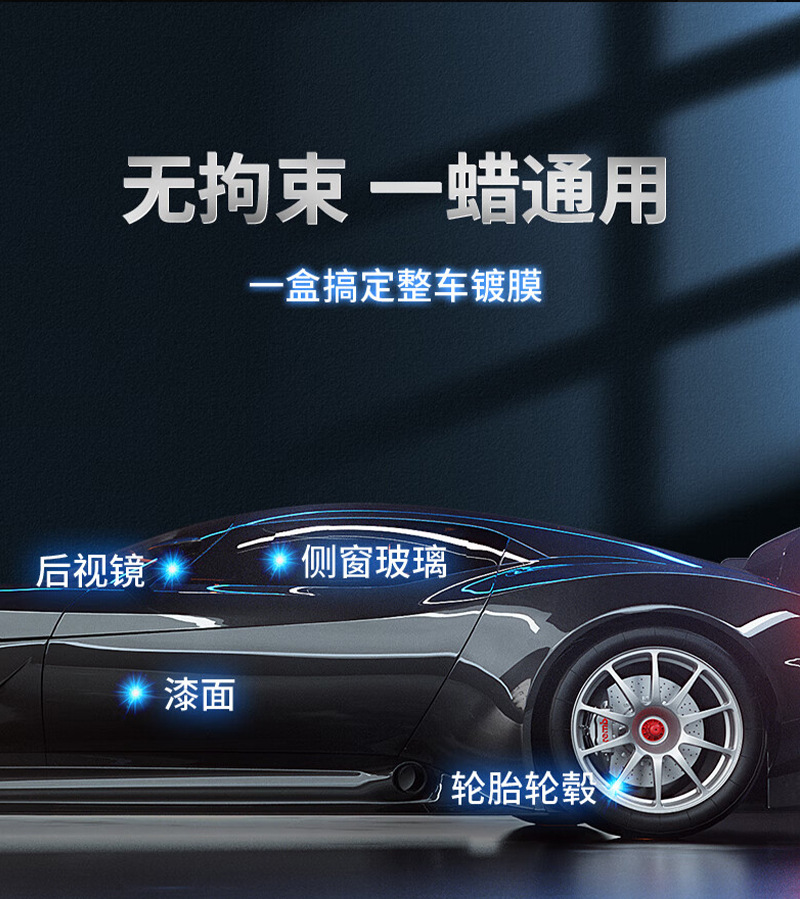 Shikai XC Car Wax Black Car Special