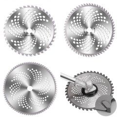 供應 園林工具割草機割灌機圓形刀片鋸片40/80齒除草機打草片