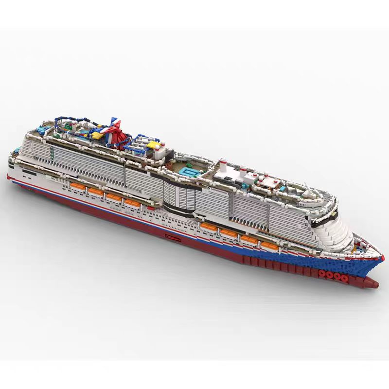 MOC-187852 Carnival Celebration Cruise DIY Model Building Blocks