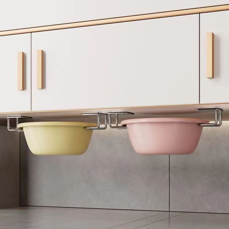 Estante de drenaje de esponja de acero inoxidable Tapa de fregadero de cocina sin perforación Estante de tela montado en la pared de almacenamiento Tapa de bola de alambre