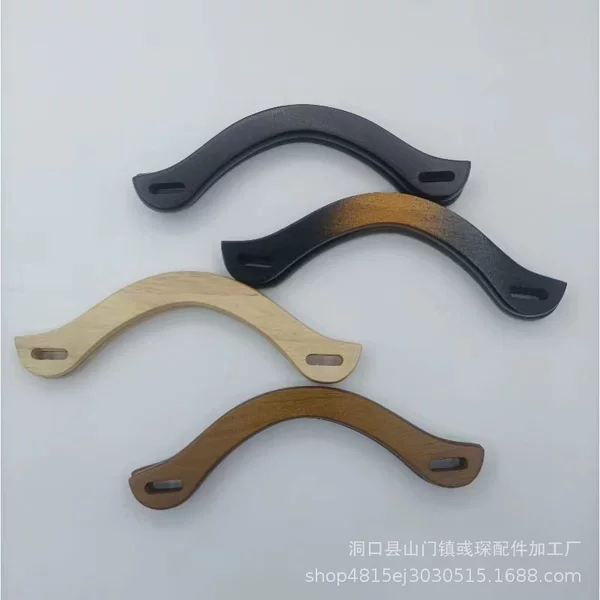 Luggage accessories wooden bag handle bag handle wooden handle handmade DIY bag accessories several-shaped wooden handle