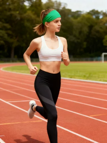 Cross-Border Amazon Sports Headband Antiperspirant Breathable Headband Yoga Cycling Ball Fitness Sweat-Absorbent Wide-Brimmed Headband