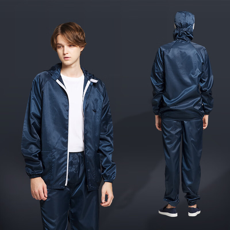 Kxric Dustproof Workwear Industrial Dust Grinding Dust Work Suit Split Spray Paint Rock Wool Men's Clothing