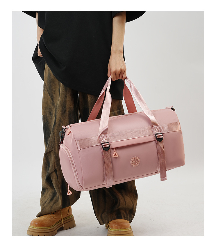 Großvolumige Reisetasche Damen Handtasche Fitnesstasche Herren Trocken-Nass-Trennung Sporttasche Reisetasche tragbar Kurztrip Geschäftsreise Tourismus