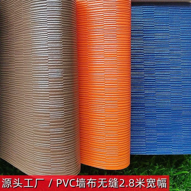 Бесшовное настенное покрытие 2025: Новые обои из ПВХ для фоновых стен, современные фасадные обои для отелей, без формальдегида