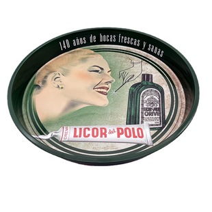Custom Printing Promotional Round Tinplate Trays Bar Beer Metal Tray