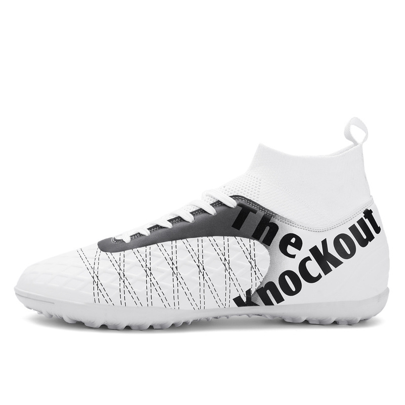 23 transfronteriza 31-48 zapatos de fútbol de tamaño largo y corto clavo alto-top adulto estudiante competencia zapatos de entrenamiento zapatos de fútbol