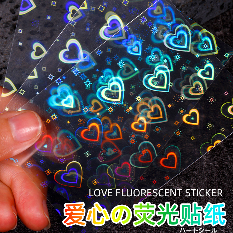 Brand sticker for manicure