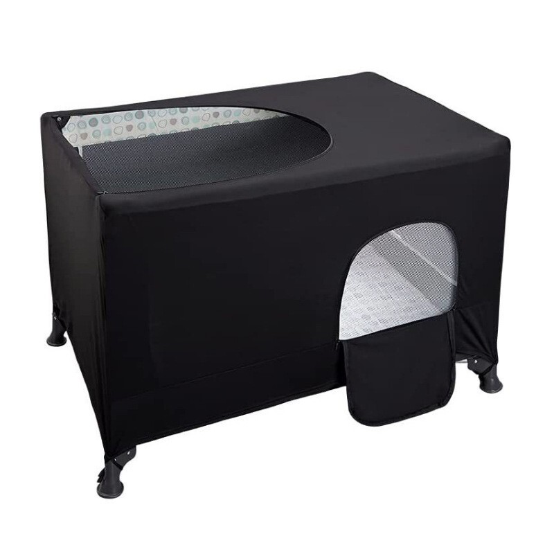 Factory Wholesale New Breathable Elastic Blackout Comfortable Crib Bumper Baby Anti-Fall Anti-Insect Mosquito Crib Cover