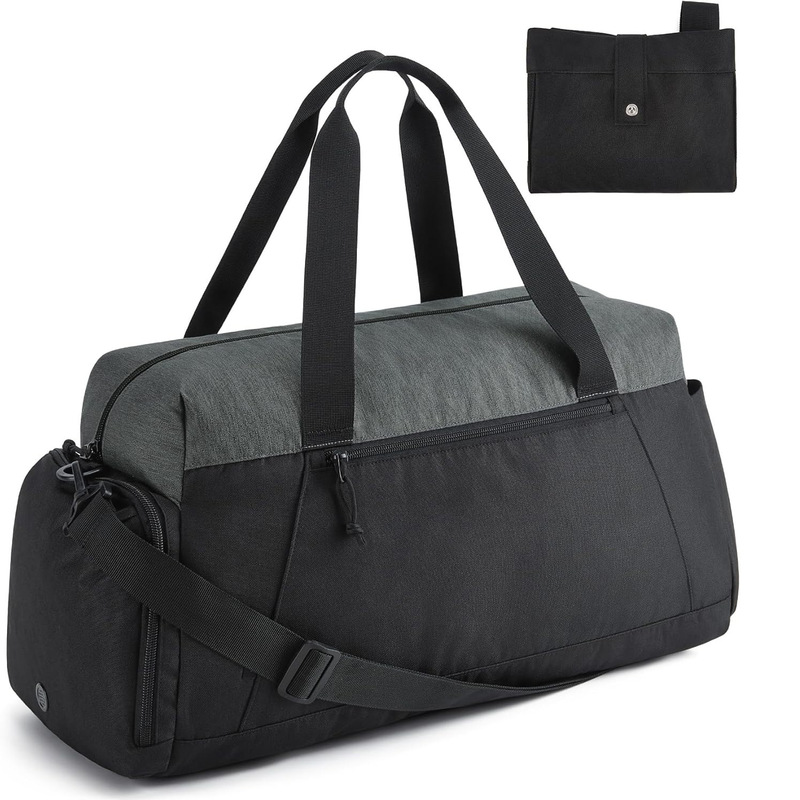 Amazon Men's and Women's Fitness Travel Duffel Bag Weekend Carry-On Bag with Shoe Compartment Gym Bag and Toiletry Bag Amazon Men's and Women's Fitness Travel Duffel Bag Weekend Carry-On Bag with Shoe Compartment Gym Bag and Toiletry Bag