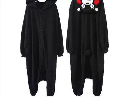 [Японская оригинальная версия Rilakkuma Kigurumi взрослый комбинезон пижама Мишка-падер]