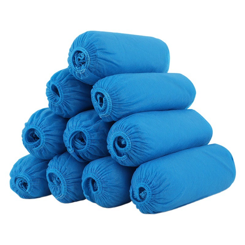 Одноразовые бахилы из нетканого материала, 30 г, пылезащитные, нескользящие, утолщенные, упаковка 100 шт., одноразовые чехлы для ног с бесплатной доставкой