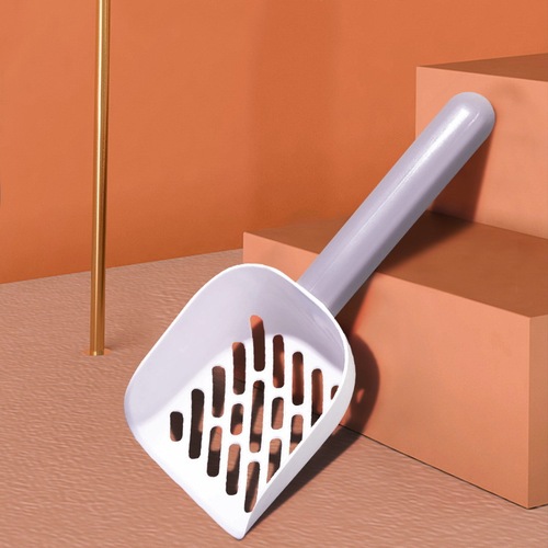 Wholesale litter scoop manufacturer large size coarse hole cat scoop cat cleaning supplies pet shovel plastic litter scoop