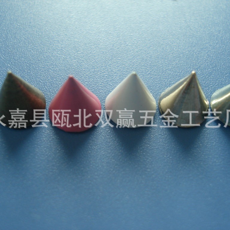 锌合金尖头帽钉家纺厂家直销撞钉服饰五金配件装饰铆钉金属