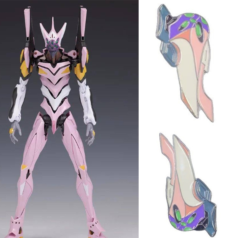 新世纪福音战士<八号机>真希波福音战士胸针二次元徽章扣针装饰品