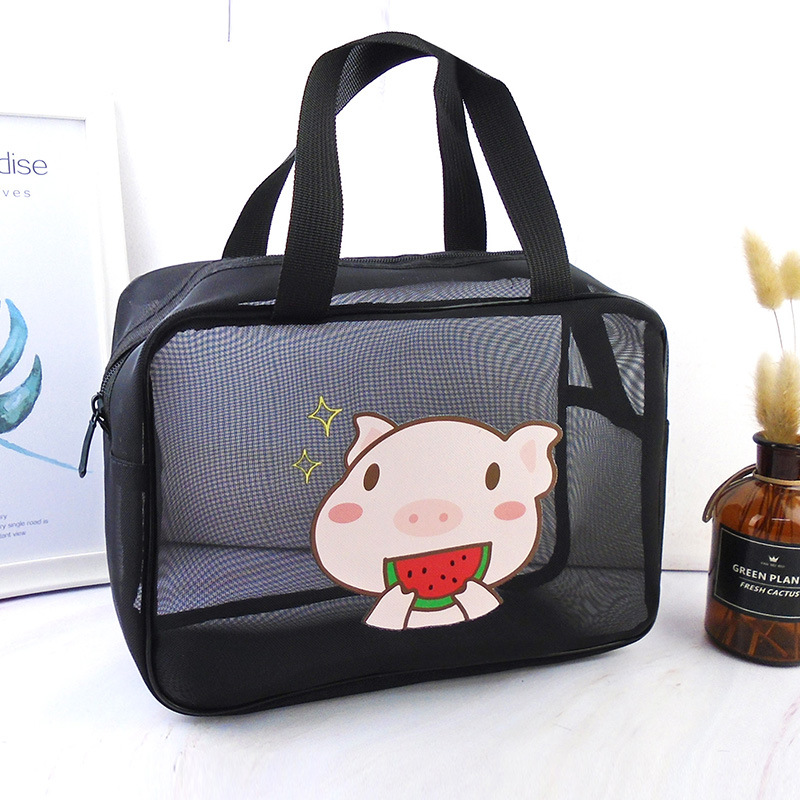 Bolsa de lavado de malla con fugas bolsa de baño de gran capacidad para mujeres bolsa de baño Portátil Bolsa de baño cesta de baño de viaje para hombres cesta de baño bolsa de almacenamiento