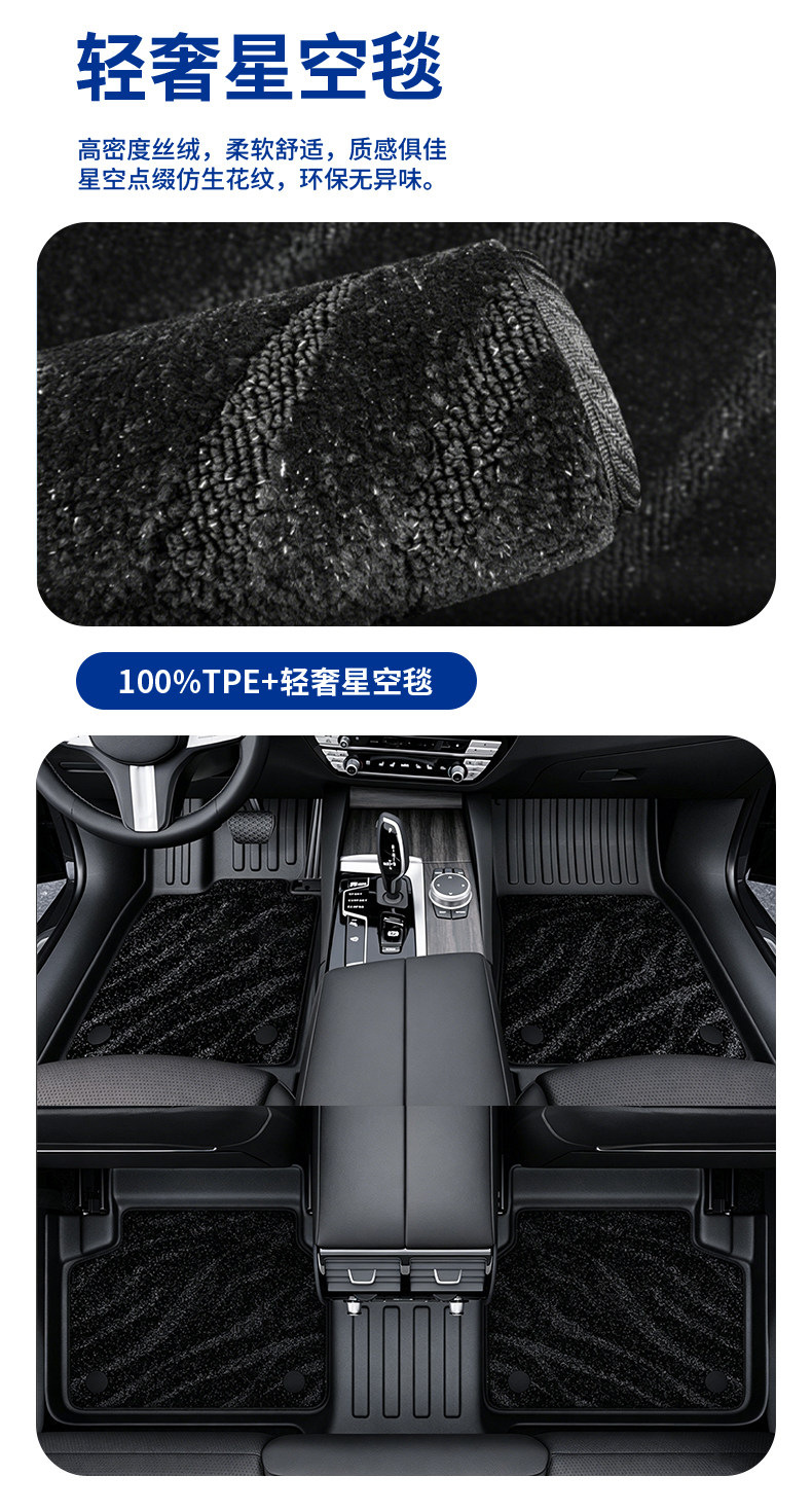 Volkswagen Lavida, Bora, Passat, Magotan, Polo, Lamando, Sagitar, Jetta, Santana Special Tpe Car Floor Mats