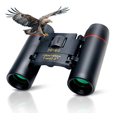 跨境30*60 外贸礼品户外双筒望远镜 儿童专用便携高清演唱会推荐