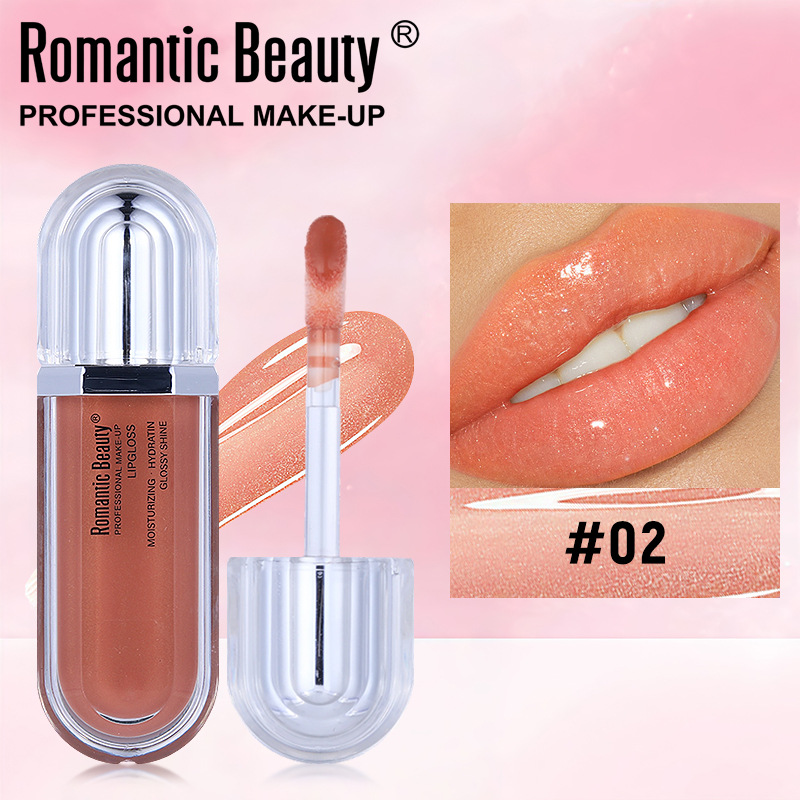 Esmalte labial perla transfronterizo espejo duradero brillo de labios líquido líquido líquido de color no es fácil de desvanecerse maquillaje de color mujer