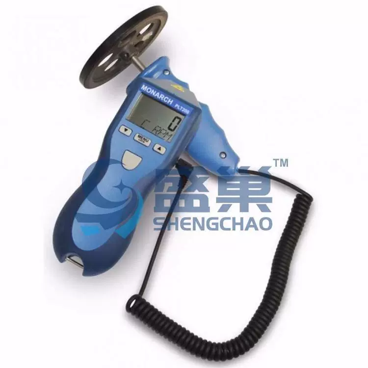 Цифровой портативный лазерный тахометр Monado PLT200 с контактным и бесконтактным измерением расстояния двойного назначения