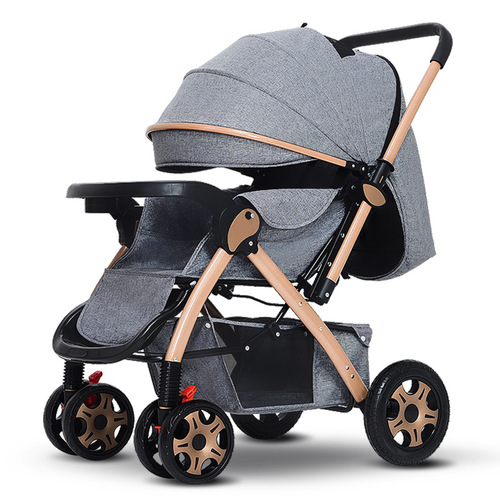 Stroller: The Ultimate Baby-Parenting Tool—Compact, Lightweight, Foldable, with High-View Design and Two-Way Functionality for Newborns and Toddlers
