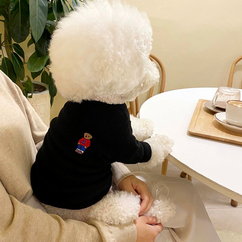 Autumn Pet Bottoming Shirt Teddy Bears Yorkshire Cat Cat Small Dog Poodle Dog Clothes Autumn