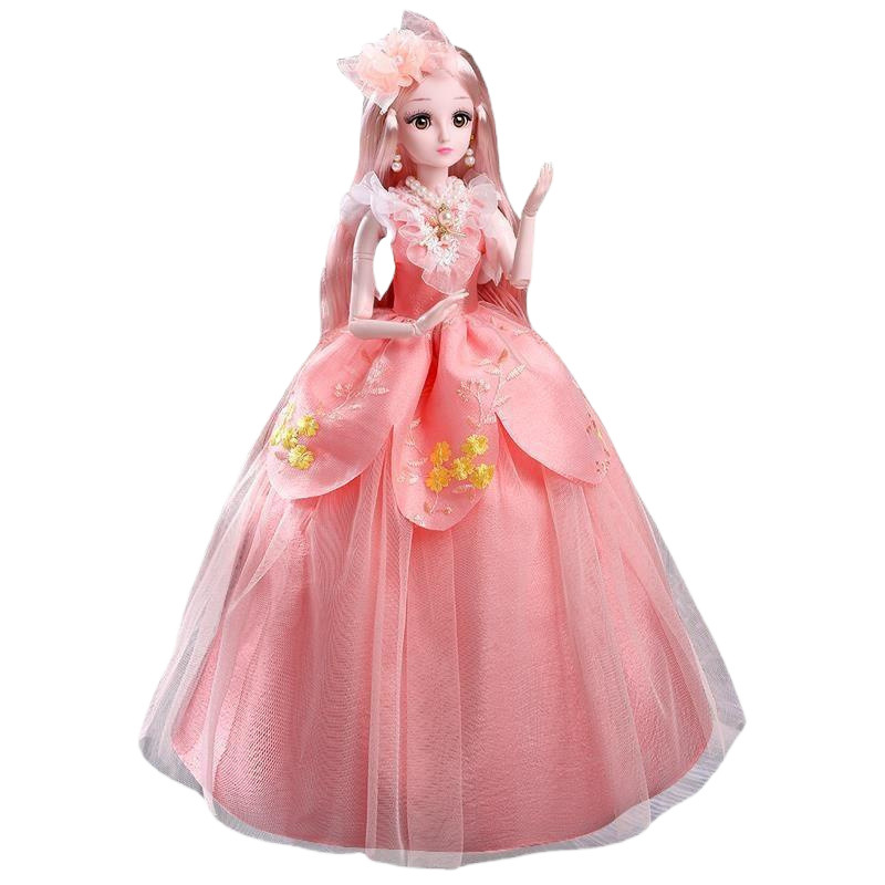 엘사 인형 인형 인형 대형 엘사 세트 소녀 공주 60CM 싱글 큰 선물 상자 장난감 천