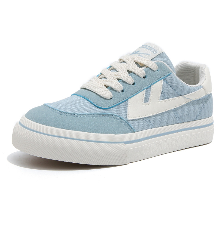 Zapatos de lona con suela gruesa para hombre y mujer, cómodos para uso diario, zapatos informales de primavera y otoño, versátiles para estudiantes y parejas, zapatillas al por mayor