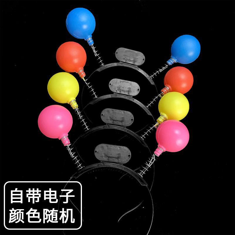 Accesorios de rendimiento del Día del Niño Tapas luminosas Estrellas de primavera Diadema luminosa Estrella de cinco puntas Diadema decorativa al por mayor