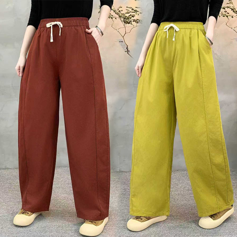 2026 New Cotton and Linen Curved Hem Pants for Women, Summer Loose Plus-Size Pants, Narrow Straight-Leg Pants, Casual Wide-Leg Cropped Pants 2026 New Cotton and Linen Curved Hem Pants for Women, Summer Loose Plus-Size Pants, Narrow Straight-Leg Pants, Casual Wide-Leg Cropped Pants