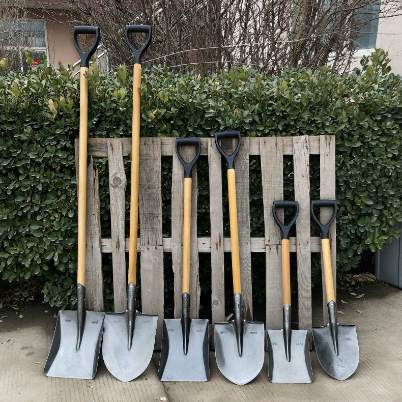 Стальная Лопата различных размеров D-образной рукоятки закалочная лопата из марганцевой стали пожарная Лопата аварийно-спасательная защита от наводнений и спасение большая лопата