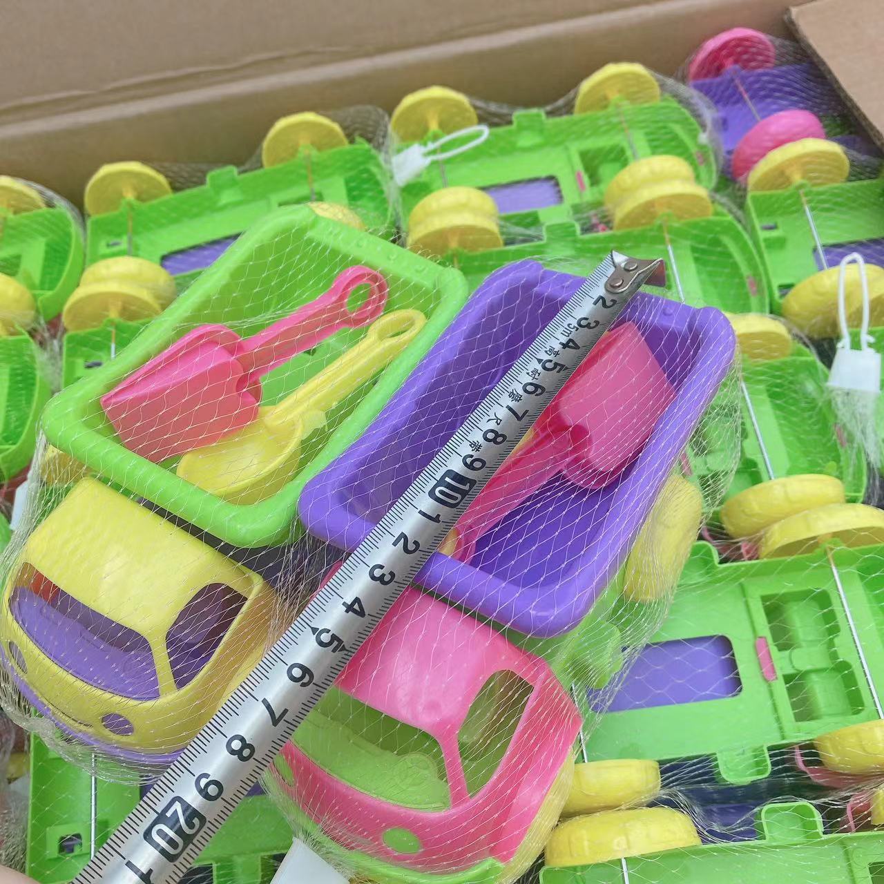 Juguetes para niños con pala carro de arena de color excavación de arena bolsa de arena de agua de arena de playa de 2 yuanes lotes de grandes almacenes