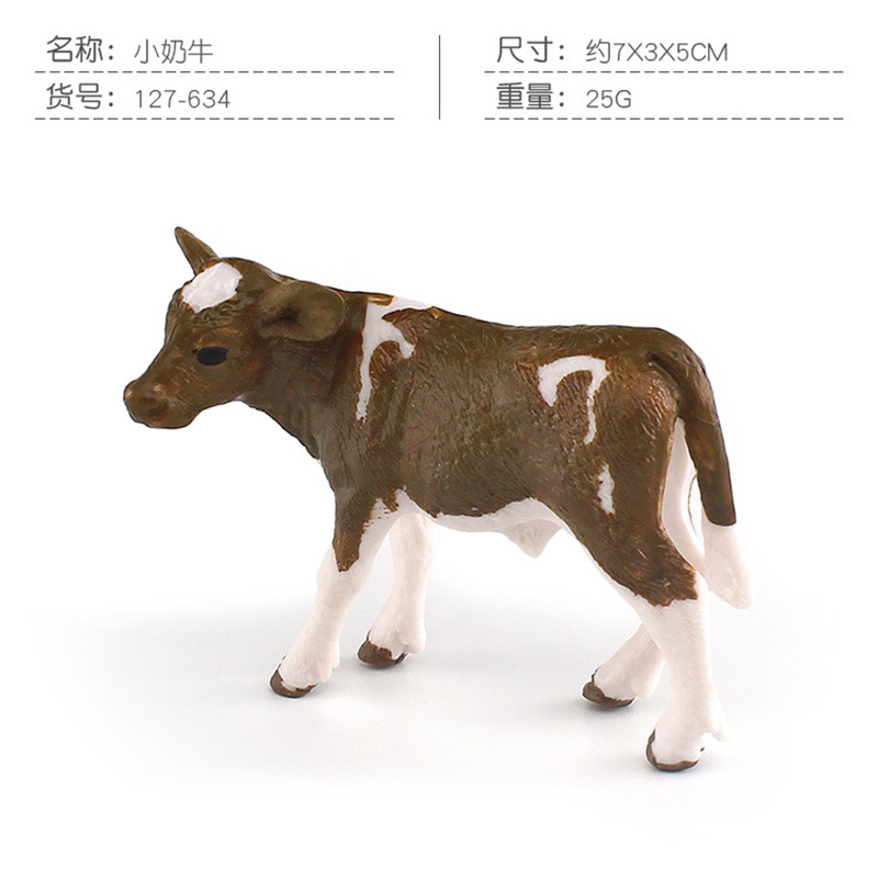 Modelo animal de simulación transfronteriza ciervo de cola blanca macho cebra vaca oveja árabe foal decoración de escritorio adornos