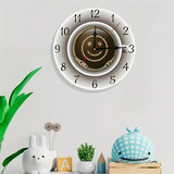 Кофейные часы на стену, (Трансграничная торговля), простой и элегантный дизайн, в американском стиле