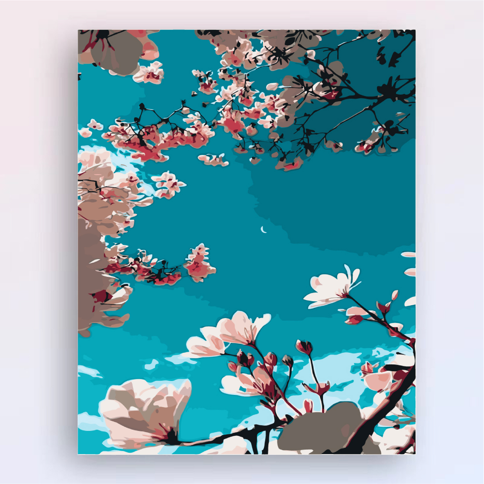 Personaje de dibujos animados bricolaje pintura al óleo digital hecho a mano relleno de color pintura acrílica pintura decorativa Margarita