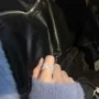 建筑小众镀银直播指环