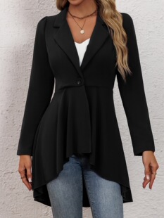 Z 37710 Navy Blue Single Button Suit ��܊�{�ο����b ��