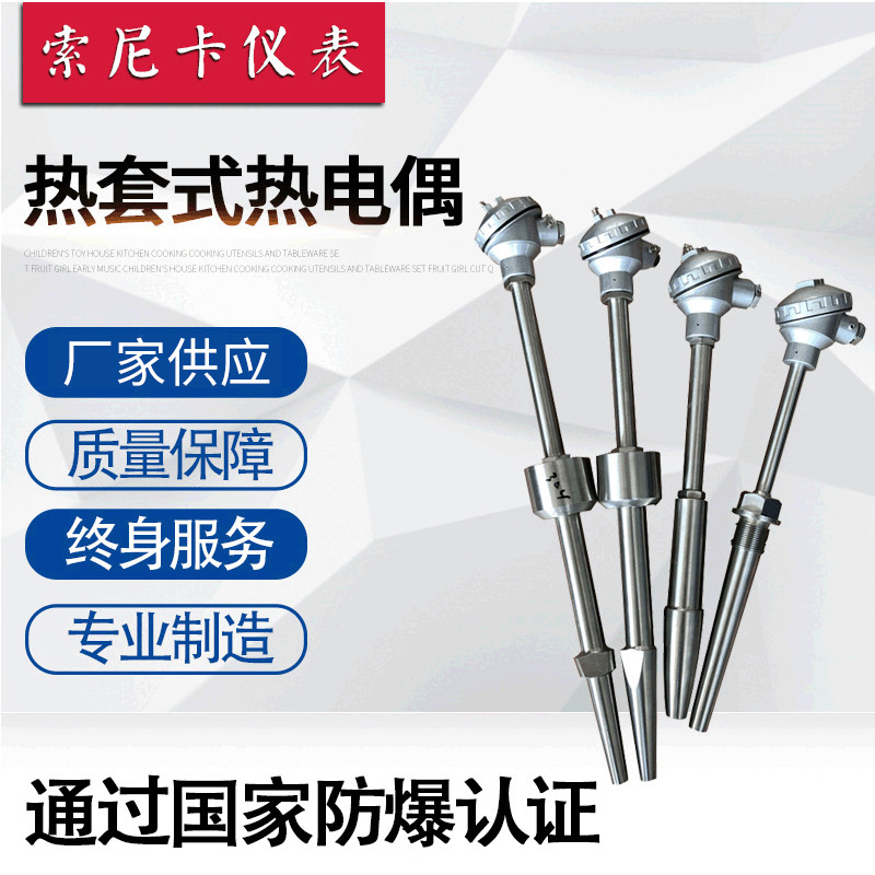 WRN-630/625热套式热电偶 双支热电偶 WRN-13/14/01炉用热电偶