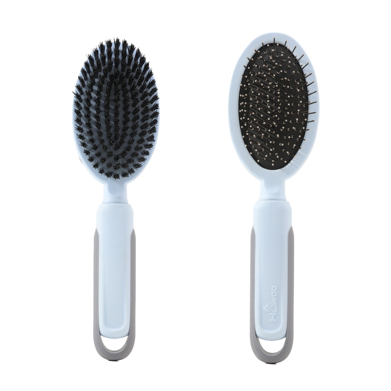 Peine de aguja de doble cara de acero inoxidable, peine de masaje de pelo flotante para gatos y perros, cepillo de eliminación de pelo, suministros de limpieza para mascotas al por mayor