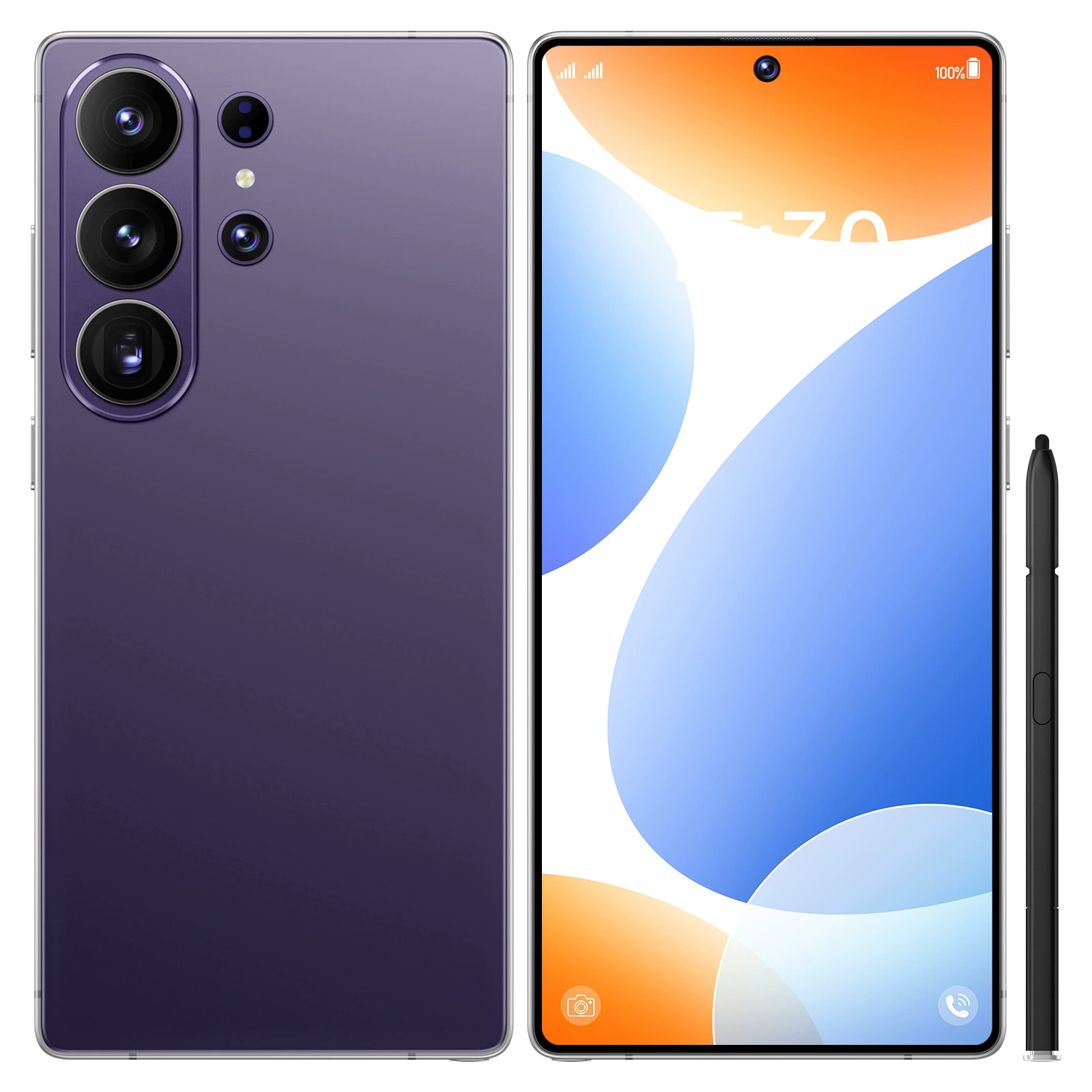 Умный мобильный телефон, (Кросс-бордер торговля), 4G, 7,3 дюйма, Android, широкий экран