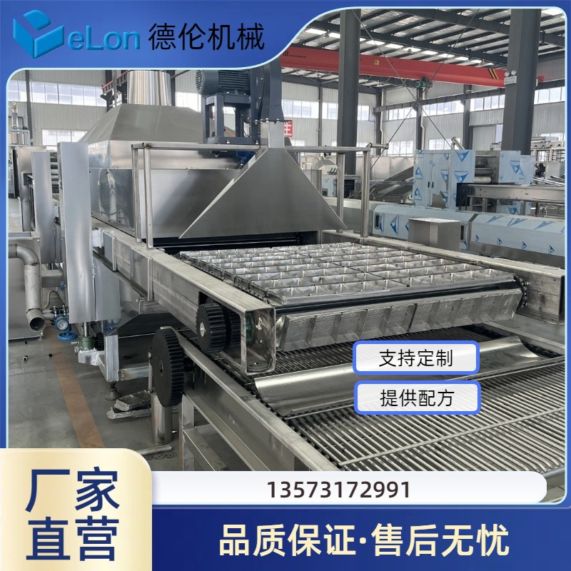 自动化程度高 一机多用 全自动方便面生产设备 干脆面流水线