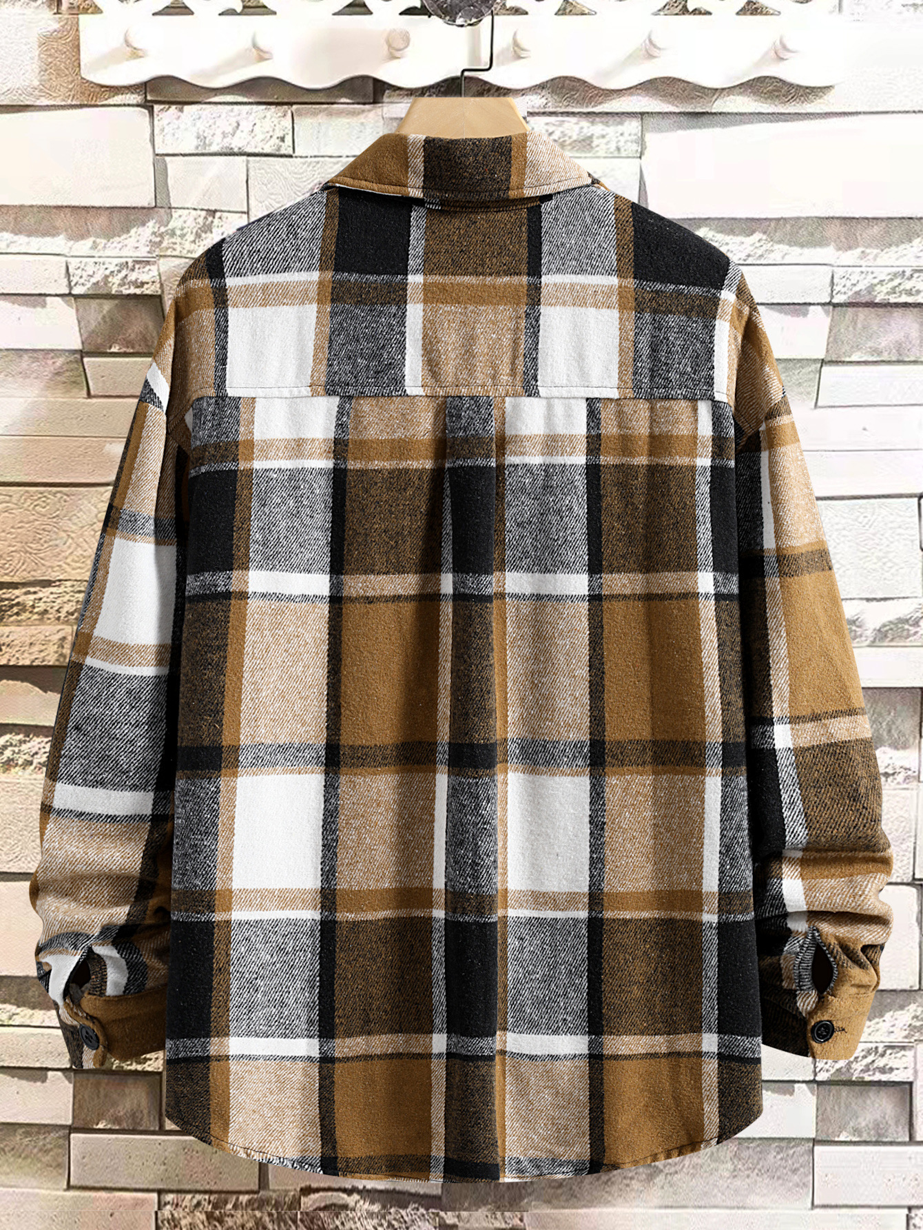 Camicia a quadri uomo maniche lunghe rossa casual ed elegante_voghion.com