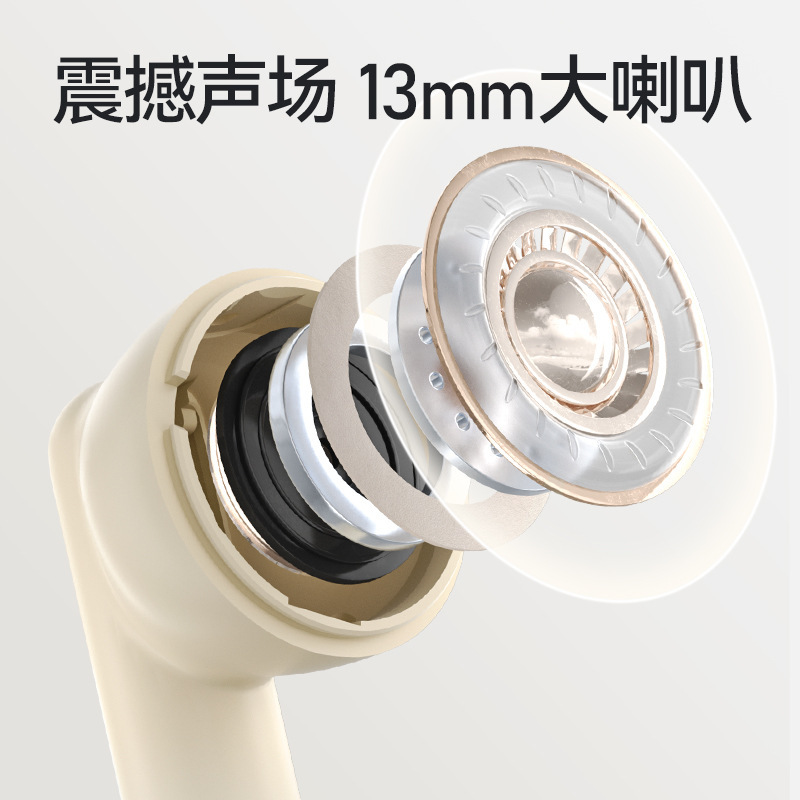 ハイウェットS3pro四マイクENCワイヤレスBluetoothイヤホン ノイズキャンセリング スポーツ対応 大容量バッテリー 超長持ちイヤホン|undefined