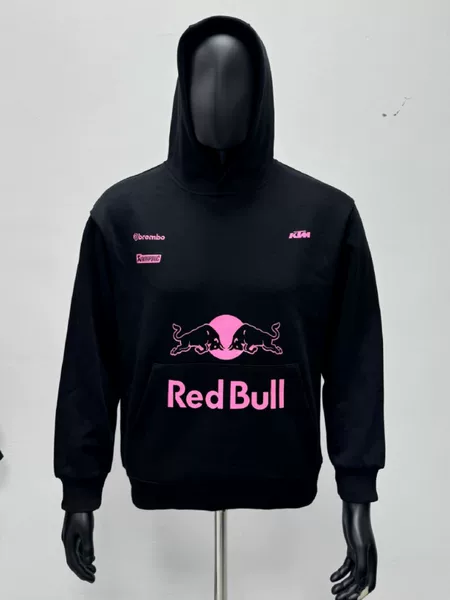 Heat Transfer Printed Hooded Sweatshirt F1 Racing Suit Loose Trendy Jacket Autumn and Winter Unisex Printed Hoodie Custom-Made