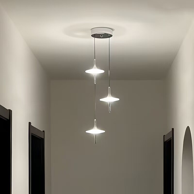 Bedroom bedside star pendant light, hallway corridor UFO pendant light, background wall mood light, decorative entryway chandelier Bedroom bedside star pendant light, hallway corridor UFO pendant light, background wall mood light, decorative entryway chandelier