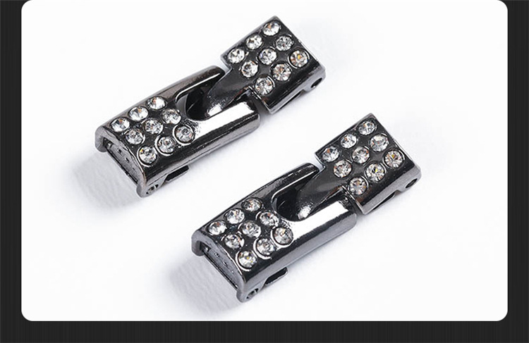 Solid Color Shoe Accessories Zinc Alloy Comfort All Seasons Shoe Buckle display picture 3
